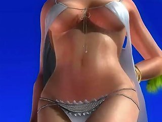 Tina From Dead Or Alive 5 Has A Sexy Dress That Exposes Her Butt